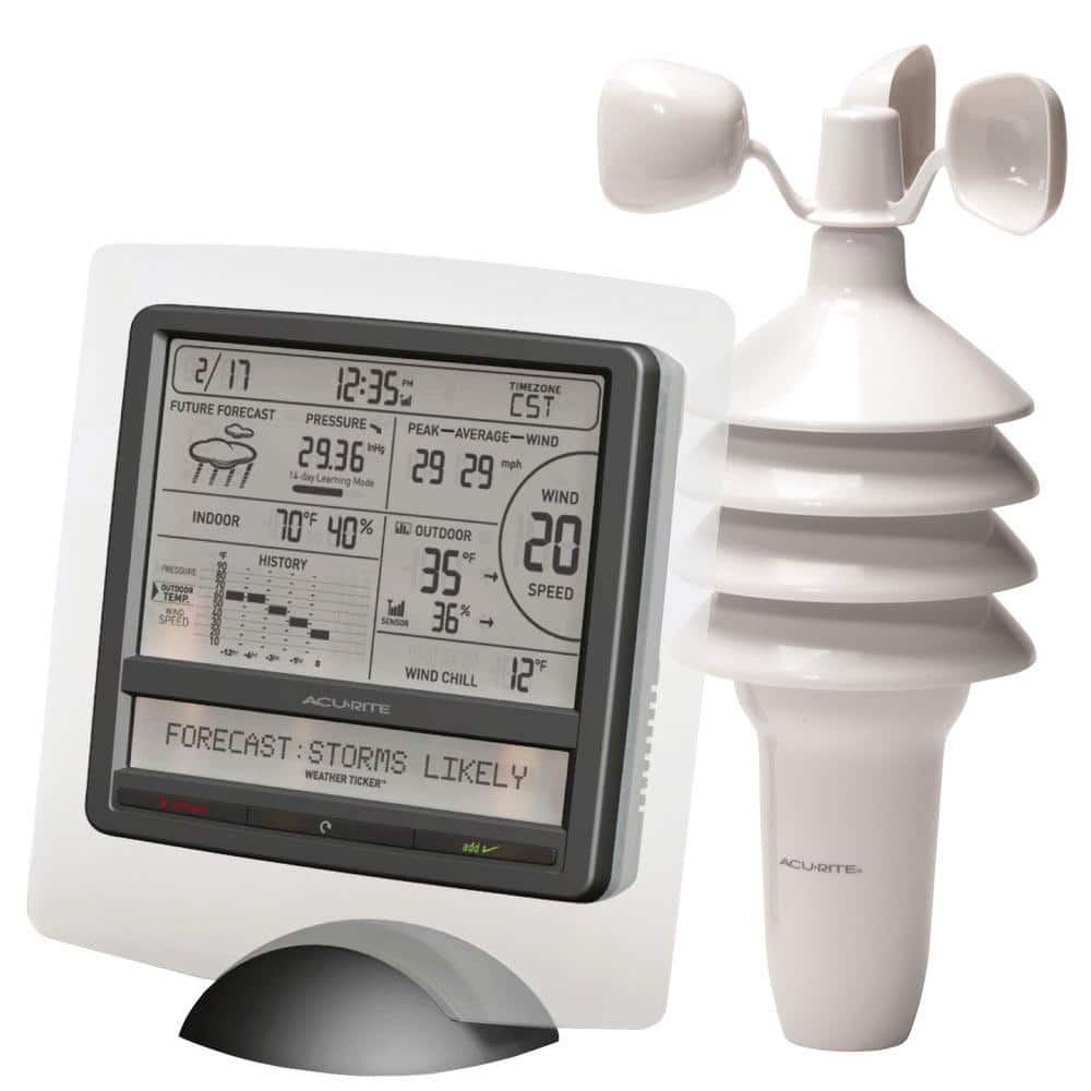 UPC 072397006156 product image for AcuRite Weather Gauges & Instruments Digital Weather Station with Scrolling Tick | upcitemdb.com