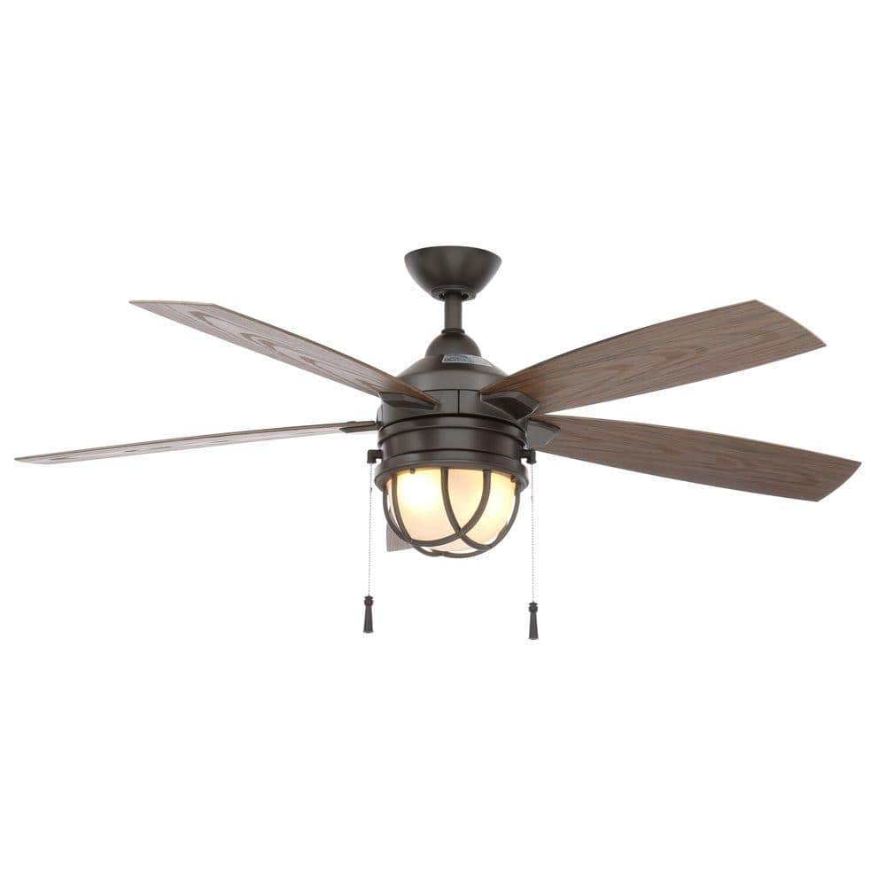 ... in. Indoor/Outdoor Natural Iron Ceiling Fan-AL634-NI - The Home Depot
