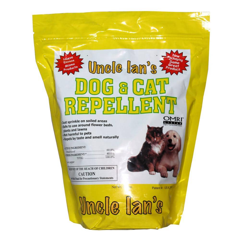 How can I make a homemade dog and cat repellent?