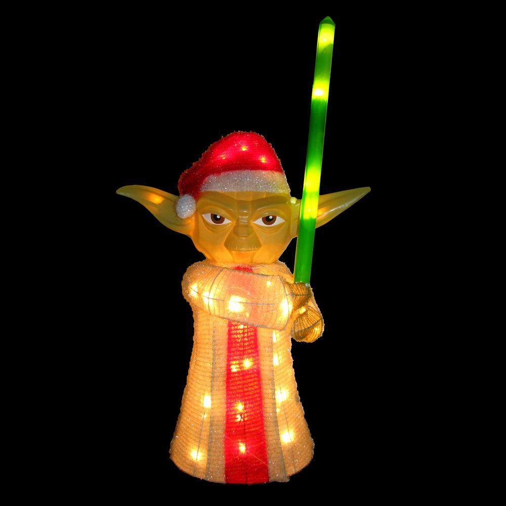 UPC 086131219801 product image for Kurt S. Adler Holiday Ornaments & Decor Star Wars Yoda Yard Decor ZHDUSW9121 | upcitemdb.com