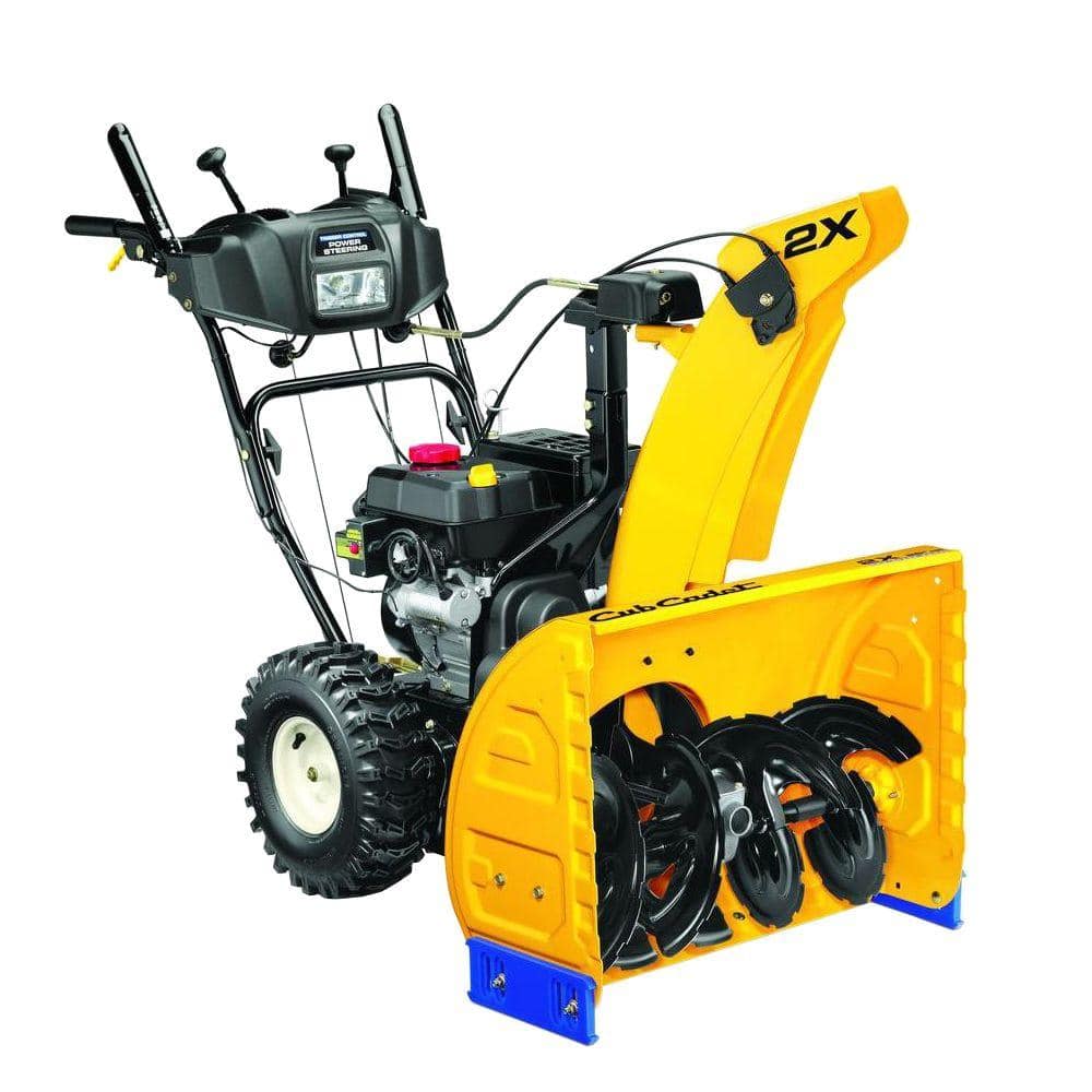 Cub Cadet 2X 26 243cc Two-Stage Electric Start Gas Snow Blower with Power Steering and Steel Chute (31AM56SS756)