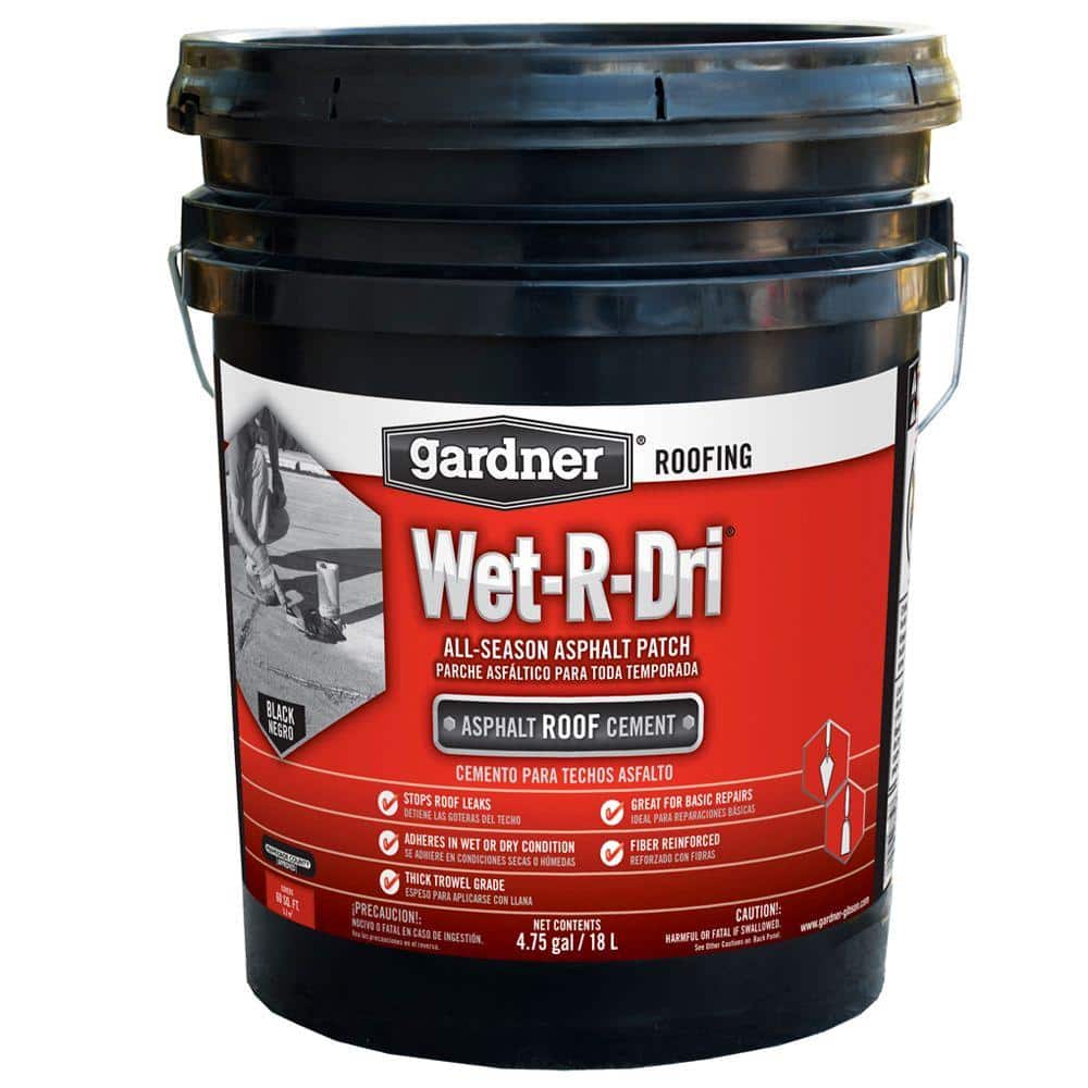 4.75 Gal. Wet-R-Dri Roof CementGardner 100319548