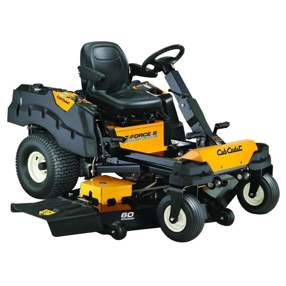 Cub Cadet Z-Force S 60 Zero-Turn Mower with Kohler Pro V-Twin Dual-Hydro 25HP Engine, Fabricated Deck, Steering Wheel Control (17ASDGHD056)