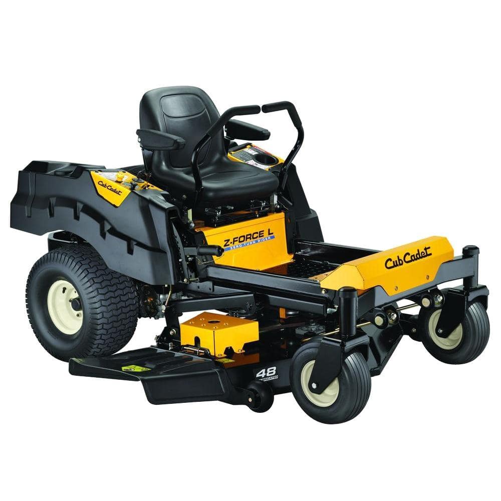 Cub Cadet Z-Force L 48 Zero-Turn Mower with 24HP Kohler Pro V-Twin Dual-Hydro  Engine, Lap Bar Control, and Fabricated Deck (17ASDALB056)