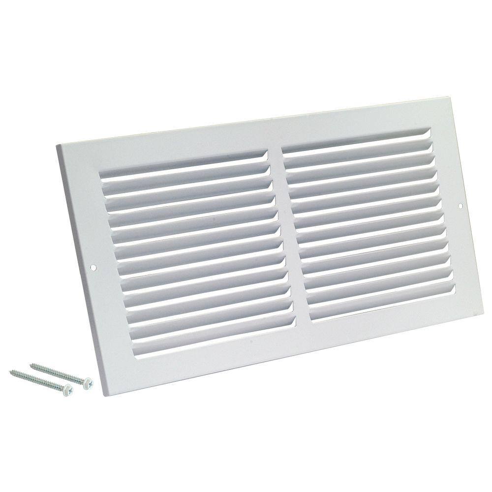 TruAire 16 in. x 25 in. White Return Air Filter GrilleH190 16X25 The Home Depot