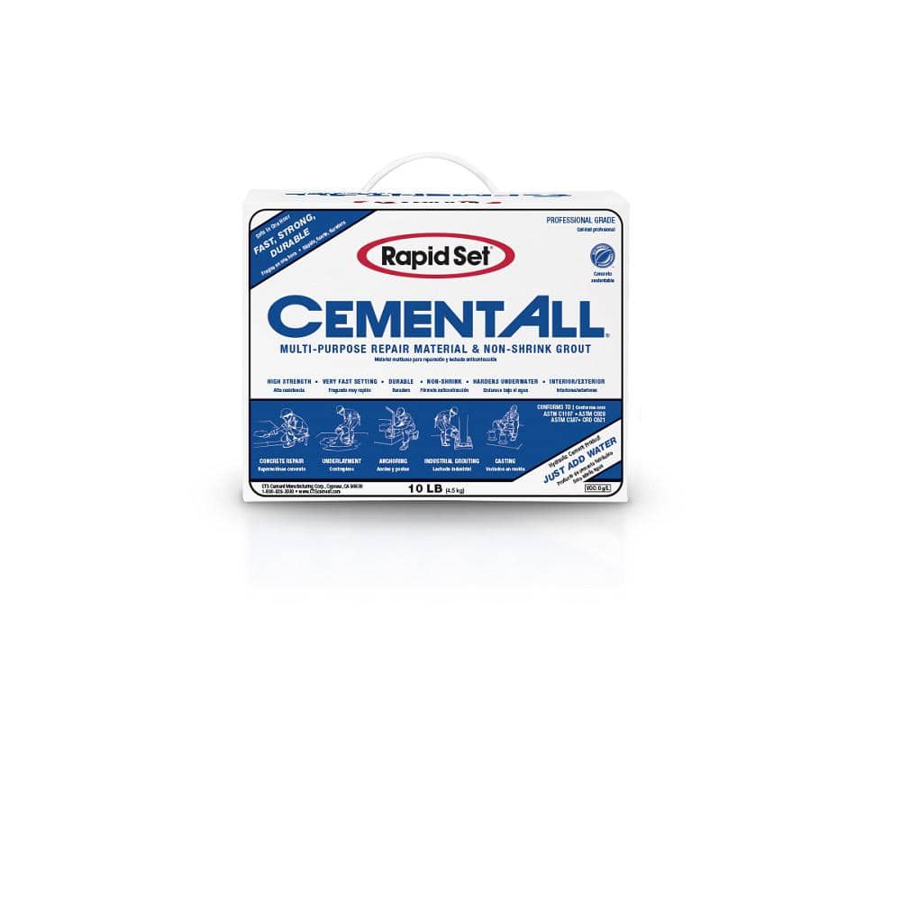 Quikrete 10 lb. Quick-Setting Cement Concrete Mix-124011 - The Home Depot