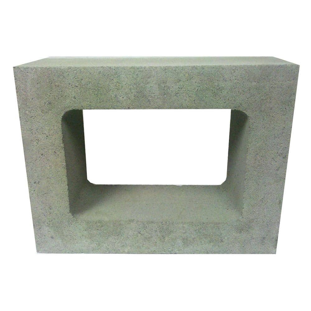 8 in. x 8 in. x 12 in. Concrete Chimney Block-201280 - The Home Depot
