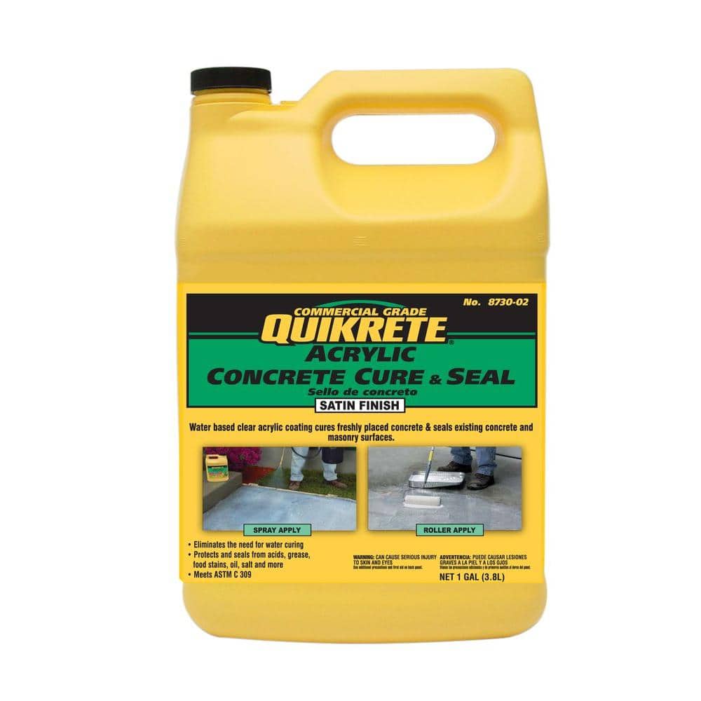 Quikrete 1 Gal. Acrylic Concrete Cure and Seal-1030861 - The Home Depot