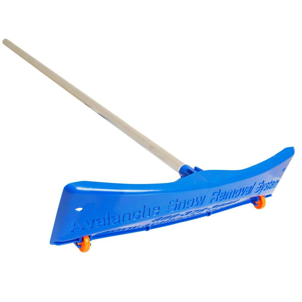Avalanche SnowRake Deluxe 20 ft. Aluminum Handle Roof Rake with 24 in. Wide RakeSRD20 The