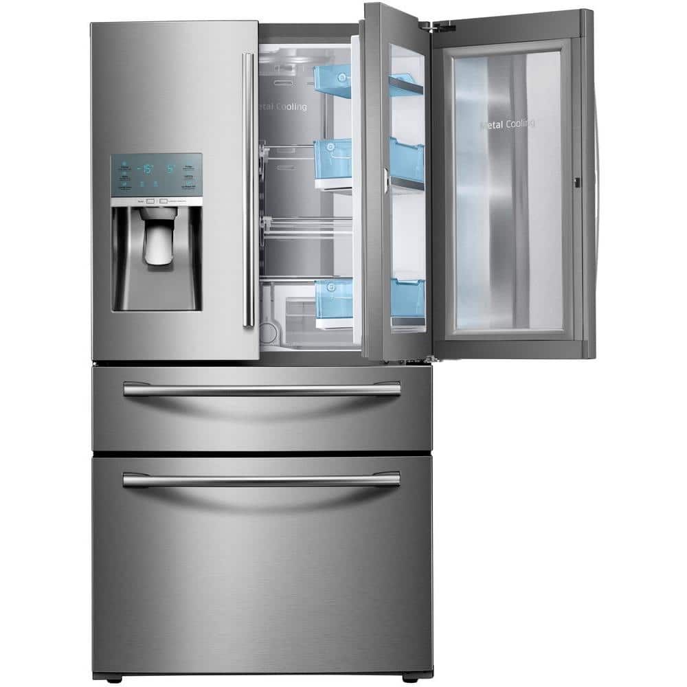 What is the largest size of a Samsung refrigerator that can be ordered?