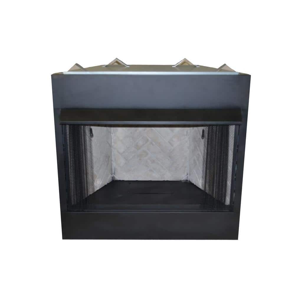 Set the temperatures for your residence with this Emberglow Vent-Free Natural Gas or Liquid Propane Circulating Firebox Insert.