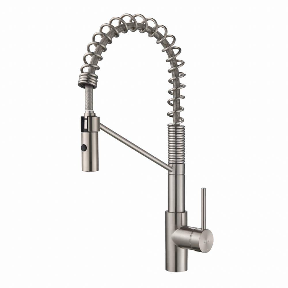 Kraus Oletto Single Handle Commercial Style Kitchen Faucet With in Amazing Commercial Style Kitchen Faucets – the Top Reference