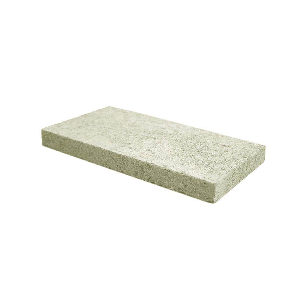 Tileco 8 in. x 2 in. x 16 in. Concrete Wall Cap Block-082 - The Home Depot