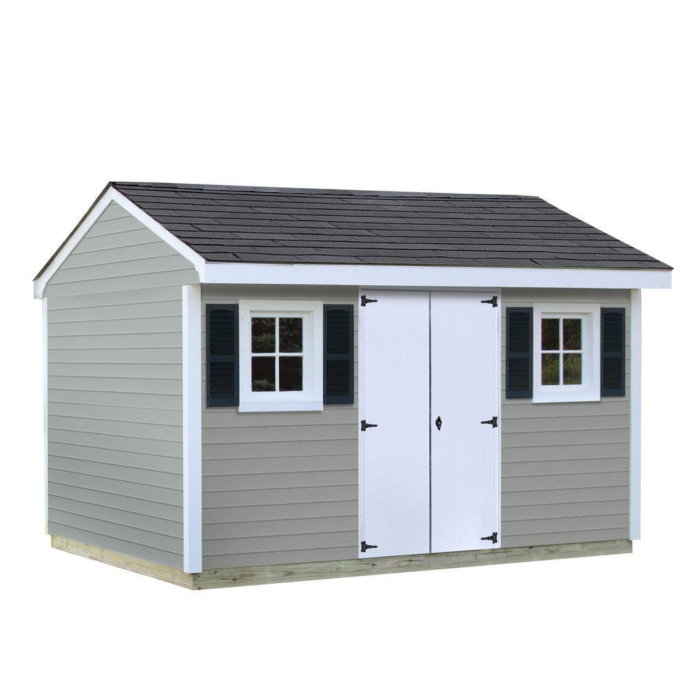 Sheds USA Installed Classic 8 ft. x 12 ft. Vinyl Shed ...