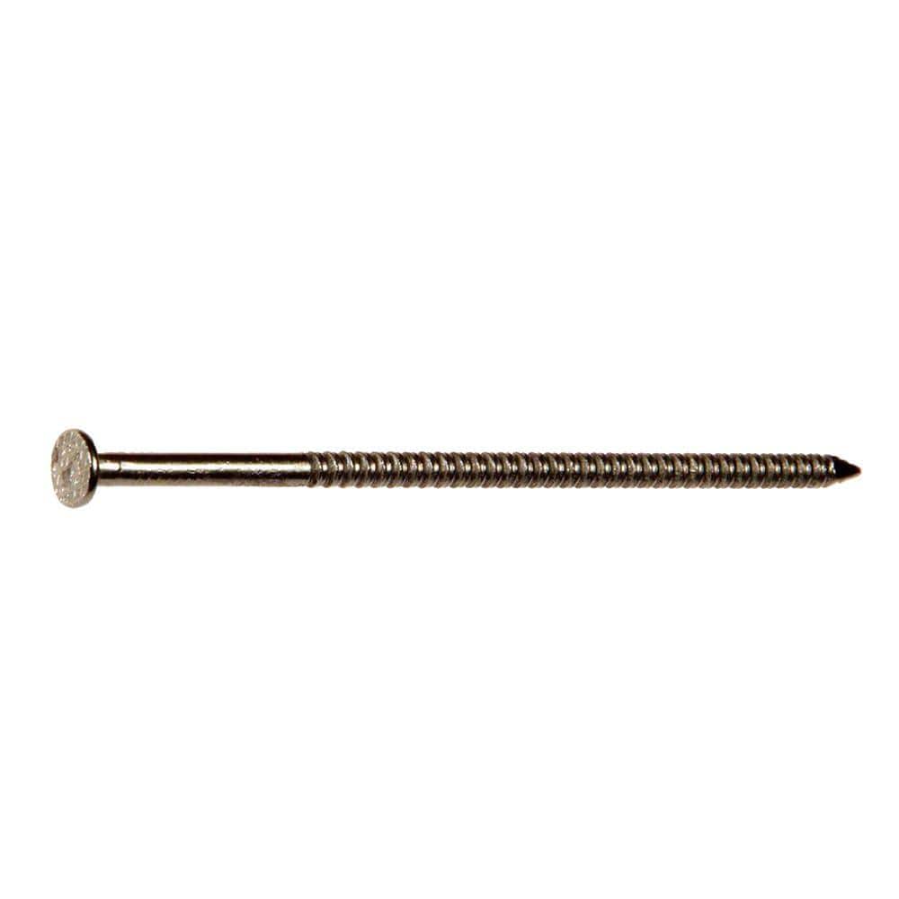 PrimeSource #13 x 2 in. 6D Stainless Steel Ring Shank Siding Nails (1 Stainless Steel Nails Home Depot