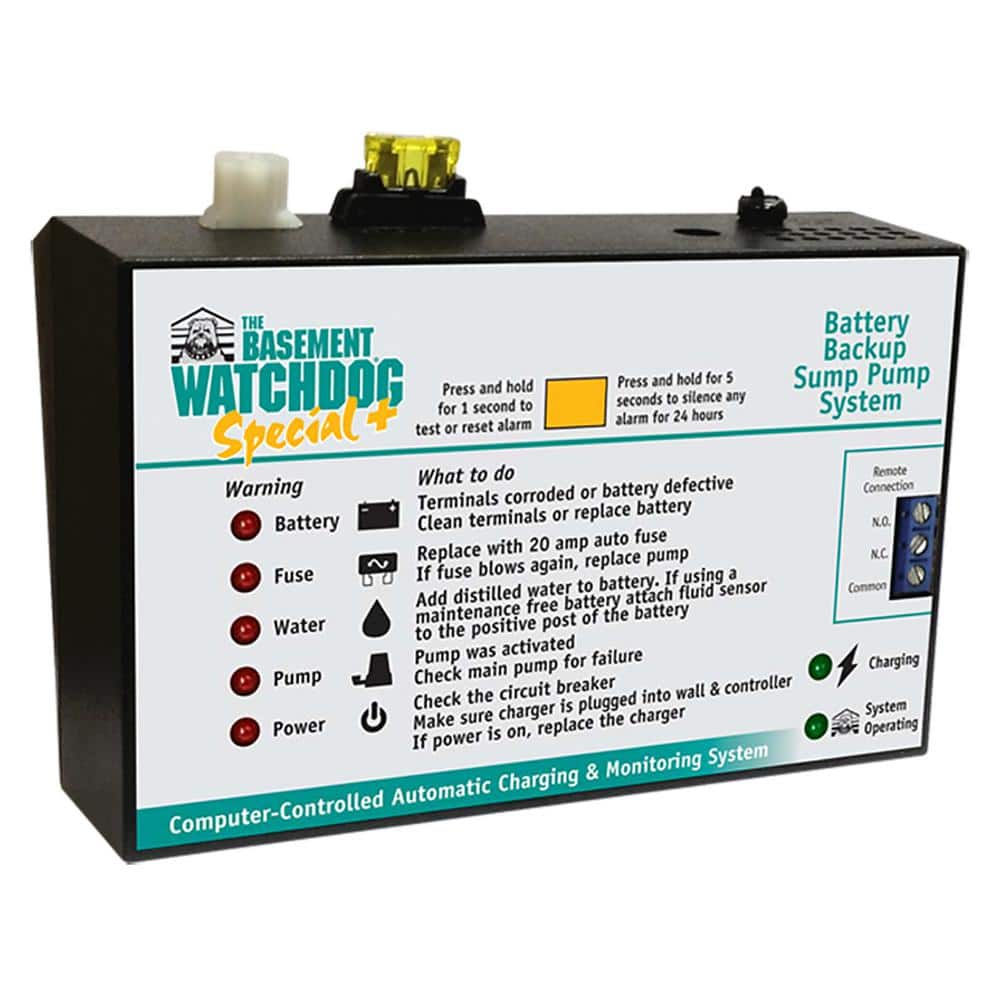 Shop Basement Watchdog 025HP Plastic BatteryPowered Sump Pump