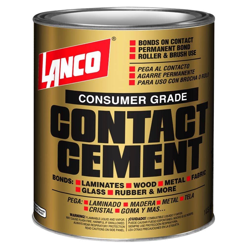 DAP Weldwood 1 Gal. Non-Flamable Contact Cement-203898 - The Home Depot