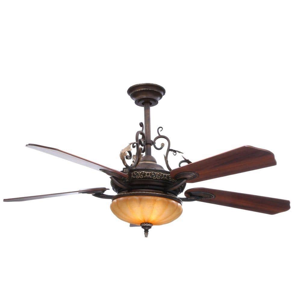 Walnut Ceiling Fan Replacement Parts Chateau Deville 52 in 