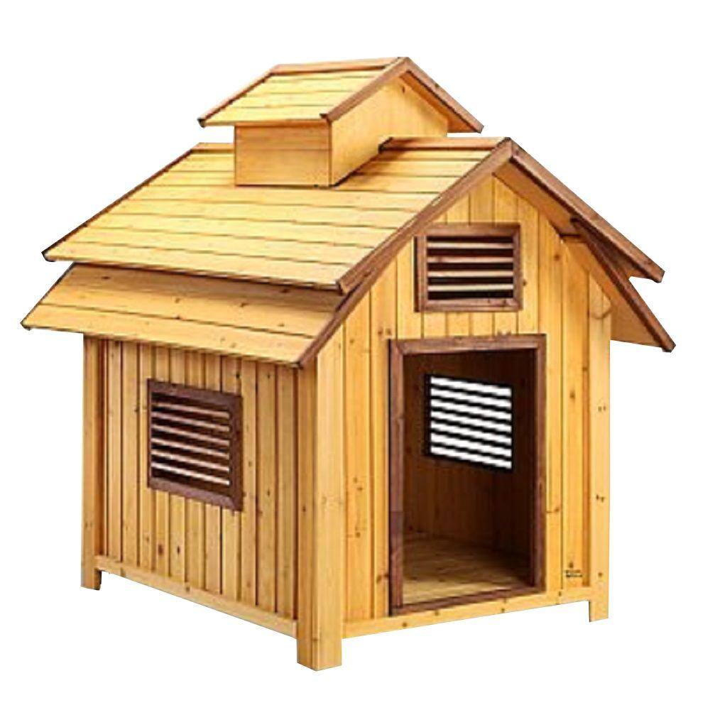 Pet Squeak Houses 3.7 ft. L x 3.4 ft. W x 3.9 ft. H Large Bird Dog House 1203L