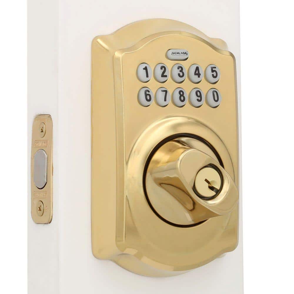 $97.97 Buy now. Electronic Deadbolts: Schlage Deadbolts Camelot Bright