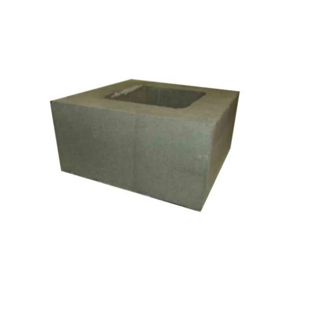 8 in. x 8 in. x 16 in. Concrete Chimney Block-201150 - The Home Depot