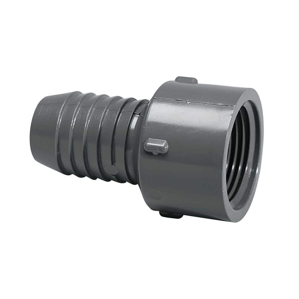 1/2 in. PVC Barb x FPT Insert Female Adapter1435005RMC The Home Depot