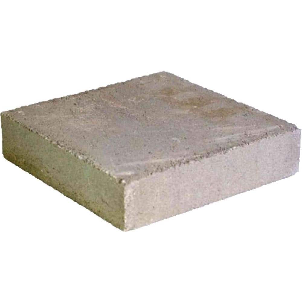 4 in. x 16 in. x 16 in. Gray Pad Concrete Block-234164 - The Home Depot