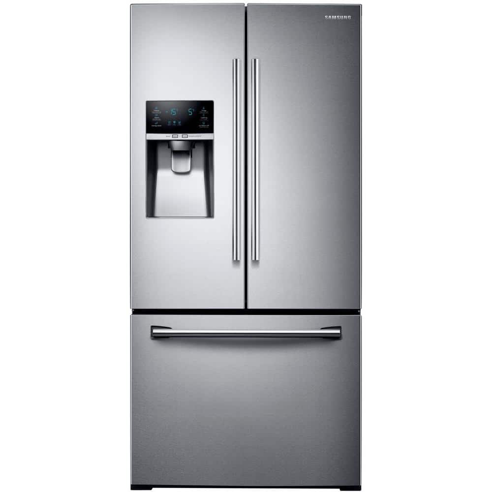 Samsung 33 in. W 25.5 cu. ft. French Door Refrigerator in Stainless