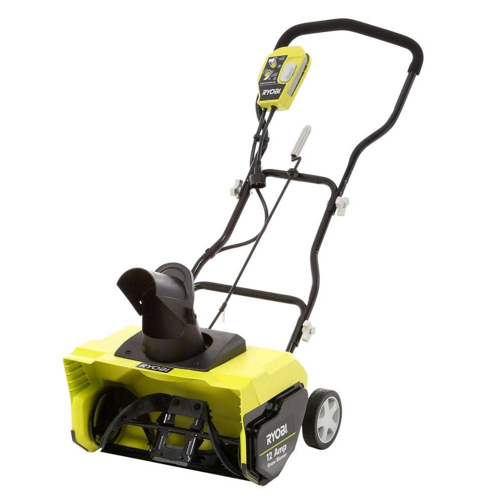 Ryobi 20 in. 12Amp Electric Snow BlowerRYAC802 The Home Depot