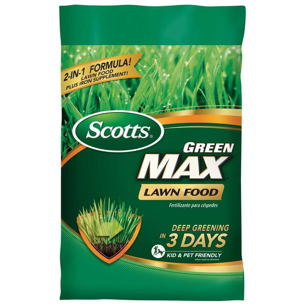 Scotts Green Max 17.65 lb. 5,000 sq. ft. Lawn Food-44615 - The Home Depot