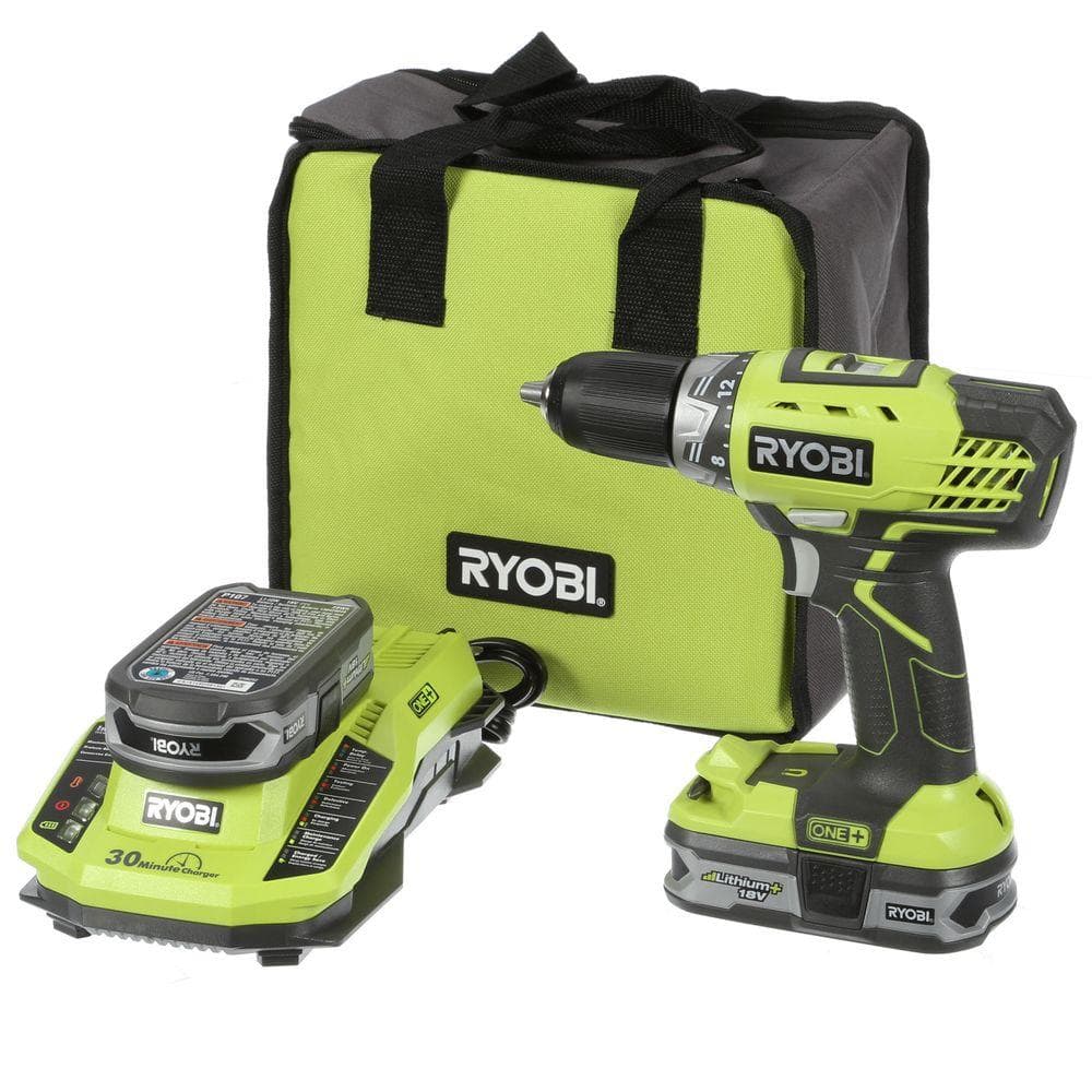 UPC 033287155842 product image for Drill/Drivers: Ryobi Drills One+ 18-Volt LITHIUM+ Compact Drill/Driver Kit P818 | upcitemdb.com