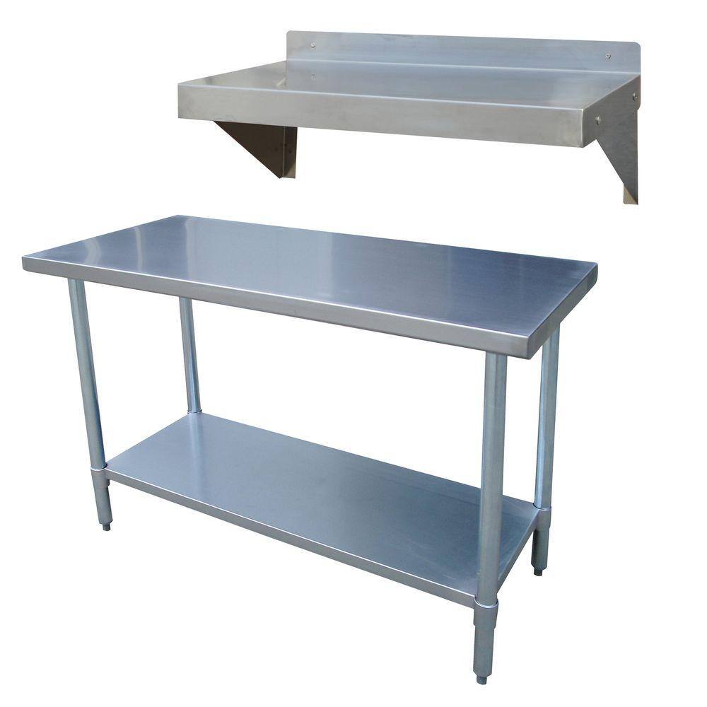 Stainless Steel Work Table Home Depot