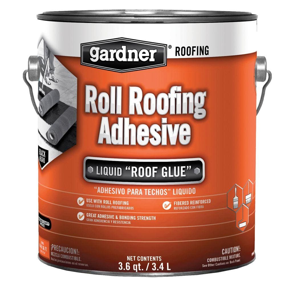 Gardner 3.6 Qt. Roll Roofing Adhesive-0361-GA - The Home Depot