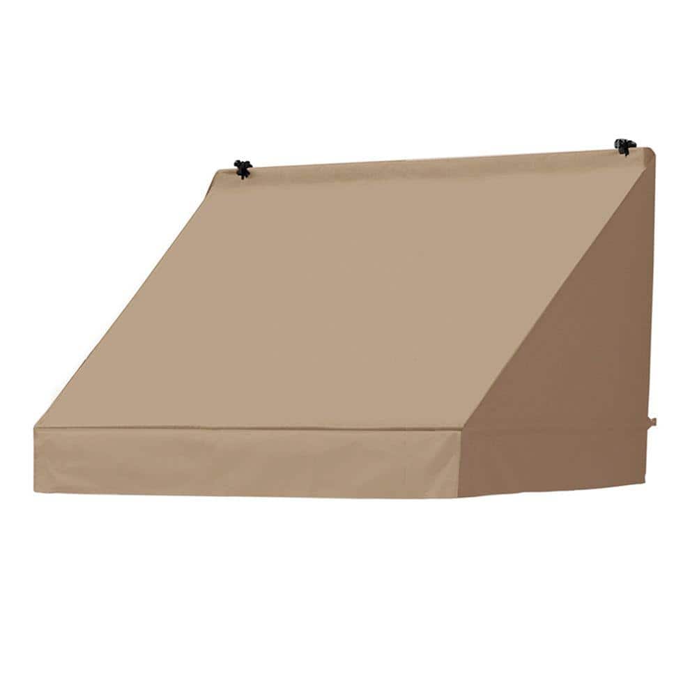 Awnings in a Box 4 ft. Traditional Manually Retractable Awning 26.5 in. Projection 