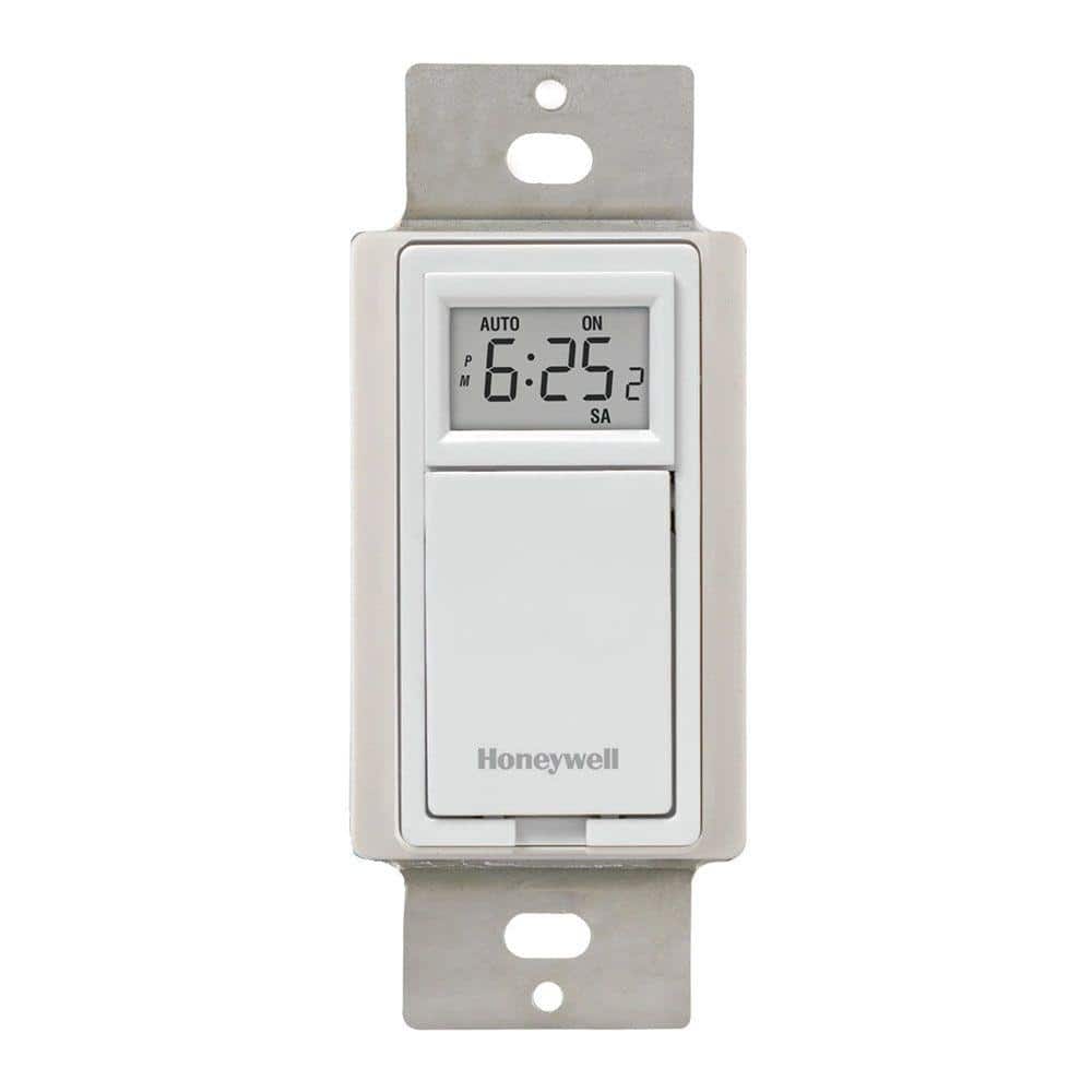 Honeywell 7 Day Programmable Timer Switch For Lights And Motors pertaining to House Lighting Timers
