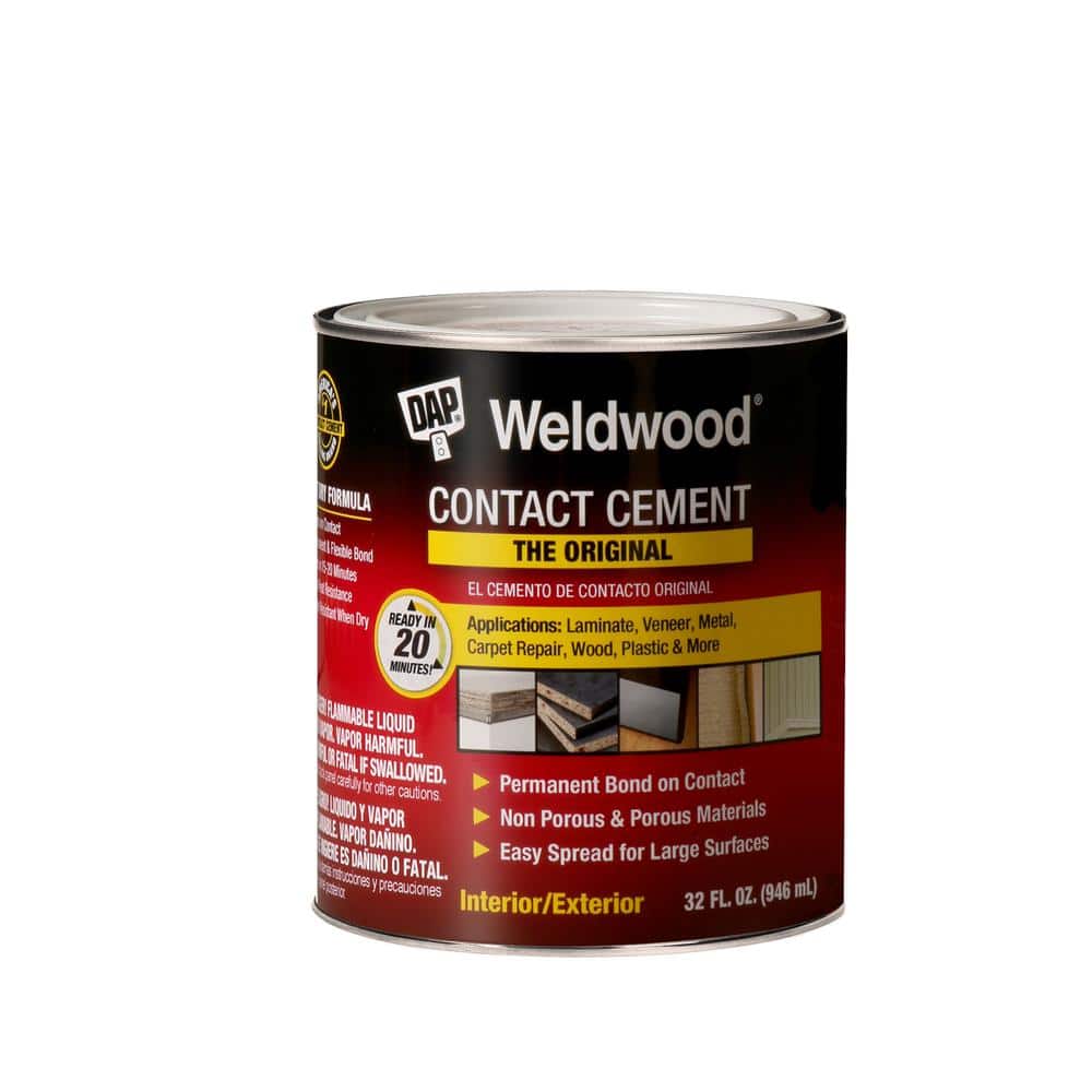 DAP Weldwood 32 fl. oz. Original Contact Cement-00272 - The Home Depot