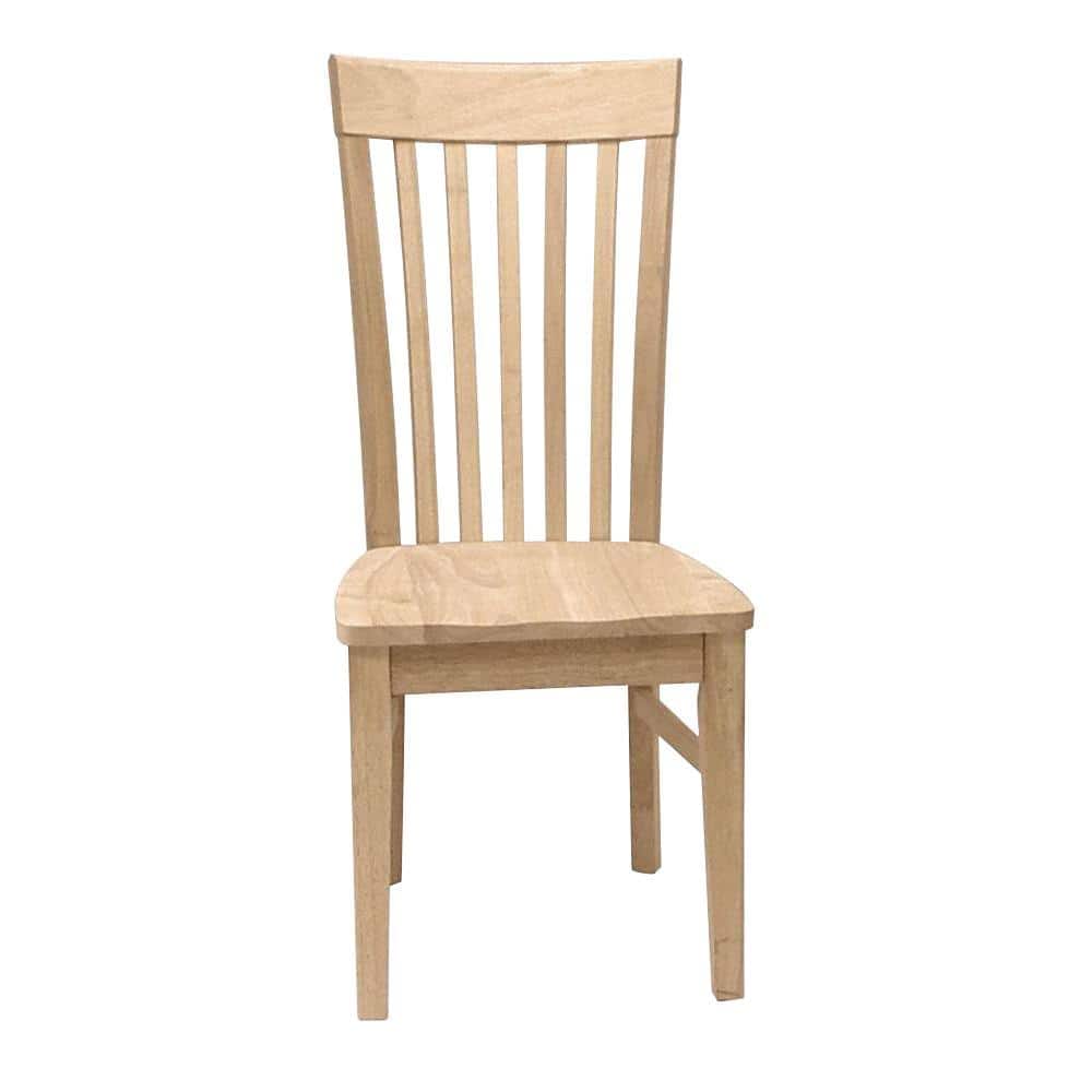 Wtsenates 1080 Uhd Unfinished Wood Dining Room Chairs Group 6297