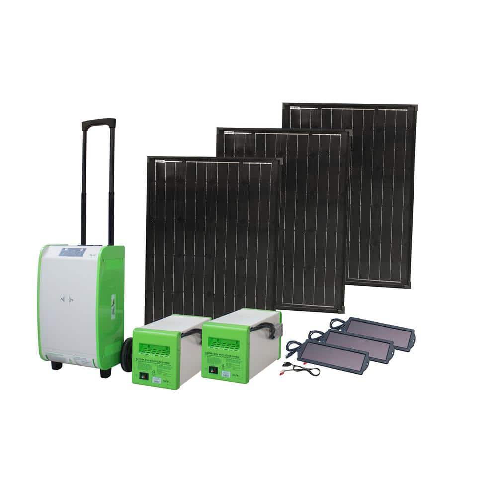 Nature Power 1,800-Watt Indoor/Outdoor Portable Solar Generator 240