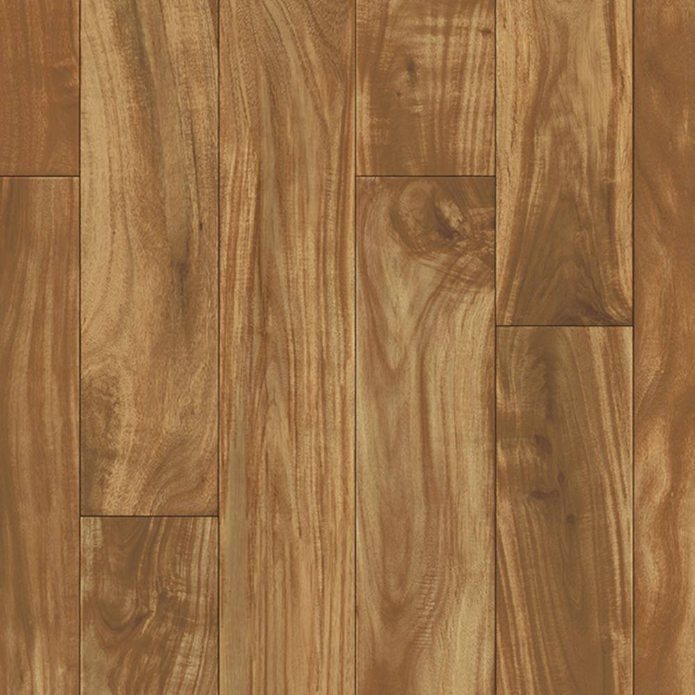 TrafficMASTER Acacia Plank Natural 13.2 ft. Wide x Your Choice Length Residential Vinyl Sheet