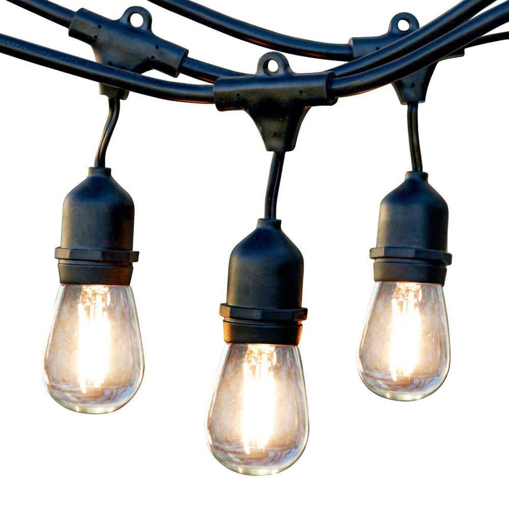 Newhouse Lighting 48 Ft 2 Watt Outdoor Weatherproof Led String for Light Bulbs For Outdoor Lighting Fixtures