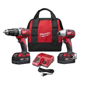 M18 18-Volt Lithium-Ion Cordless Hammer Drill/Impact Driver XC Combo Kit (2-Tool)