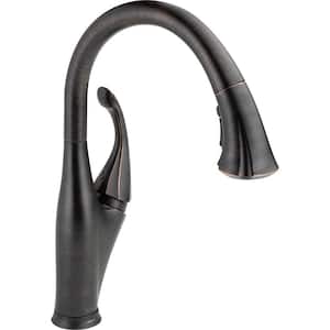 Delta Addison Single-Handle Pull-Down Sprayer Kitchen Faucet in Venetian Bronze with Touch2O Technology and MagnaTite Docking