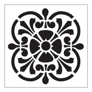 FolkArt Tile Small Painting Stencils-30606 - The Home Depot