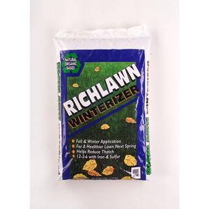 Richlawn 25 lb. Organic-based Winterizer Lawn Fertilizer-RTFW25 - The