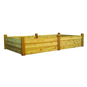 Gronomics 48 in. x 95 in. x 19 in. Raised Garden Bed-RGBT 48-95 at ...