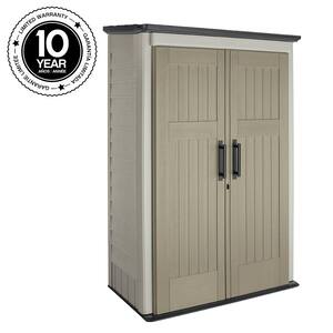  ft. x 4 ft. Large Vertical Storage Shed-1887156 - The Home Depot
