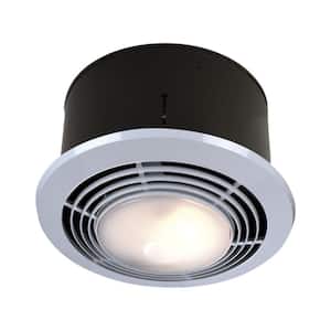 70 CFM Ceiling Exhaust Fan with Light and Heater-9093WH - The Home ...