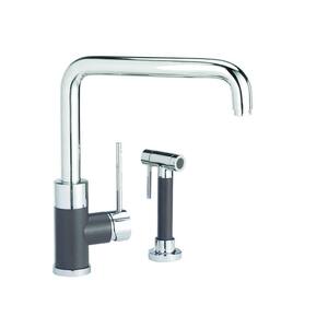 Blanco Purus I Single-Handle Side Sprayer Kitchen Faucet in Cafe Brown ...