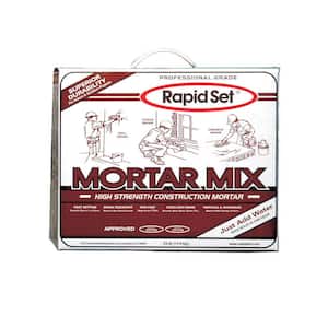 Rapid Set 25 lb. Mortar Mix-04020025 - The Home Depot
