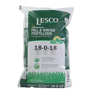 LESCO 50 lb. 12,000 sq. ft. Fertilizer 18-0-18 Fall and Winter